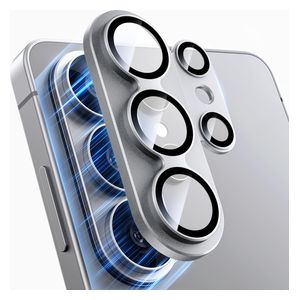  Infinity Tech Camera Lens Protector for Samsung Galaxy S26 Ultra - White 