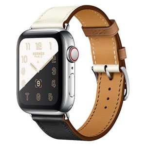  Infinity Tech Leather Band for Apple Watch - 38/40/41mm - Black 