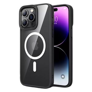  حافظة موبايل فاشن كيس لجهاز ايفون 14برو ماكس - شفاف 