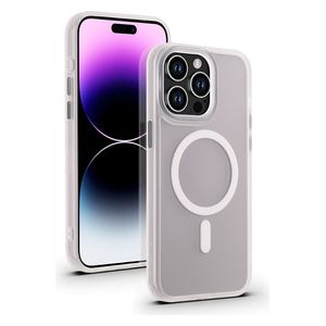  Fashion Case Mobile Cover For iPhone 15 Pro - Transparent 