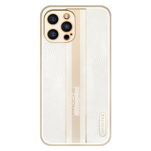  Fashion Case Mobile Cover For iPhone 12 Pro - White 