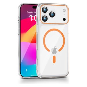  حافظة موبايل فاشن كيس آيفون 17 برو ماكس - برتقالي 