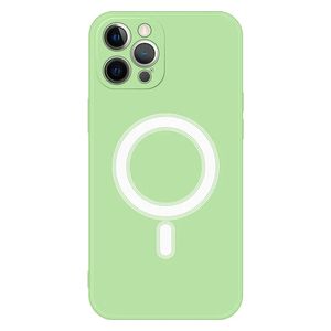  Fashion Case Mobile Cover For iPhone 12 Pro Max - Green 