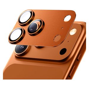  Infinity Tech Camera Protector For iPhone 17 Pro Max - Orange 