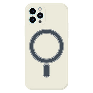  Fashion Case Mobile Cover For iPhone 12 Pro - White 