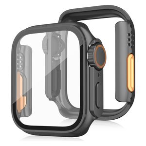  Fashion Case Apple Watch Protective Case - Black 