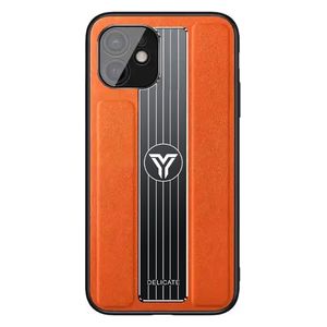 Fashion Case Mobile Cover For iPhone 12 - Orange 