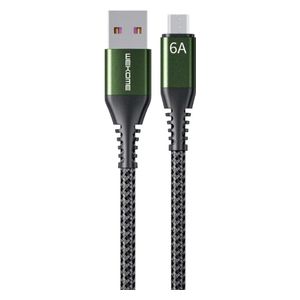  كيبل ويكوم - يو اس بي اي إلى مايكرو يو اس بي - 1 متر - أسود 