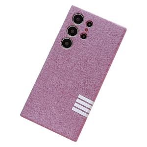  Fashion Case Mobile Cover For Samsung S24 Ultra - Burgundy 