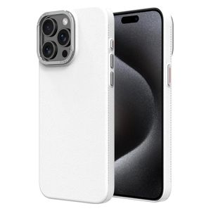  Fashion Case Mobile Cover For iPhone 15 Pro - White 
