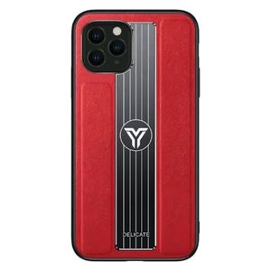  Fashion Case Mobile Cover For iPhone 11 Pro - Red 