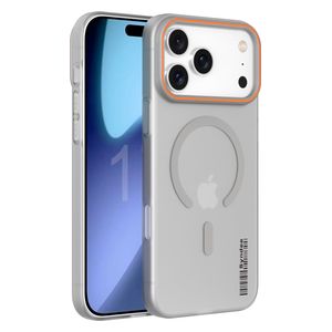  Fashion Case Mobile Cover For iPhone 17 Pro Max - Silver 