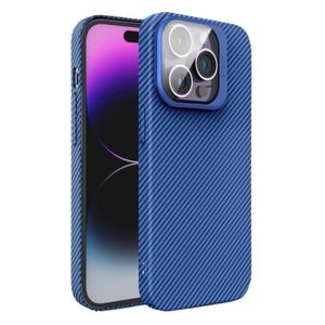  Fashion Case Mobile Cover For iPhone 15 Pro Max - Blue 