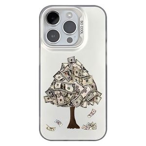  Fashion Case Mobile Cover For For iPhone 14 Pro Max – Silver 