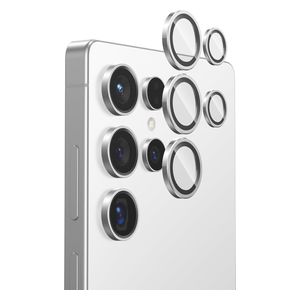  Infinity Tech Camera Protector for Samsung Galaxy S25 Ultra - Titanium WhiteSilver 