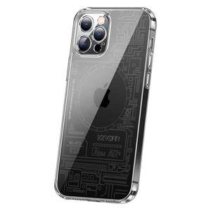  Fashion Case Mobile Cover For iPhone 12 Pro Max - Transparent 