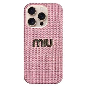  Fashion Case Mobile Cover For iPhone 16 Pro - Baby Pink 