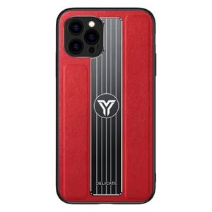  حافظة موبايل فاشن كيس لجهاز ايفون 12برو ماكس - احمر 