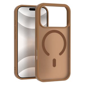  حافظة موبايل فاشن كيس لجهاز ايفون 17 برو ماكس - بني 