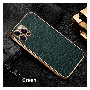  Fashion Case Mobile Cover For iPhone 12 Pro - Green 