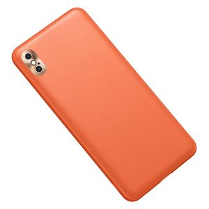 Fashion Case Mobile Cover For iPhone XS - Orange 