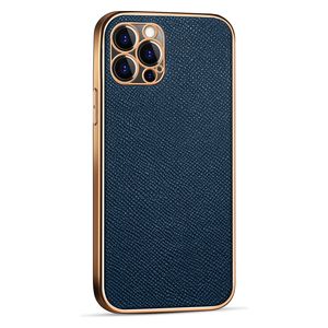  Fashion Case Mobile Cover For iPhone 12 Pro Max - Blue 