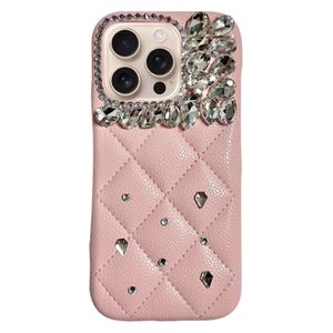  Fashion Case Mobile Cover For iPhone 15 Pro Max - Pink 
