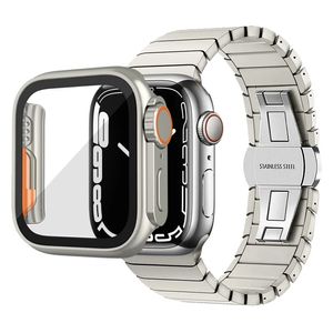  Fashion Case Apple Watch Protective Case - Titanium 