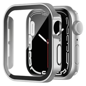  Fashion Case Apple Watch Protective Case - Silver 