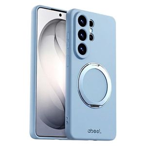  Abeel Magnetic Silicone Case for Samsung Galaxy S26 Ultra - Blue 