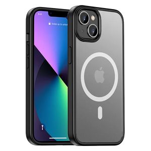  Fashion Case Magnetic MagSafe Cover for iPhone 14 - Black 