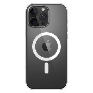  Fashion Case Mobile Cover For iPhone 16 Pro Max – Transparent 