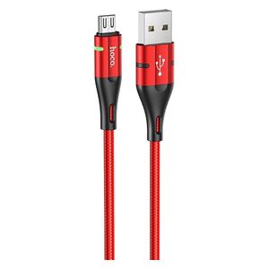  كيبل هوكو - يو اس بي اي إلى مايكرو يو اس بي - 1.2 متر - أحمر 