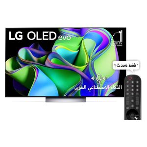  شاشة ال جي 77-انج فئة OLED77C36LA - سمارت - 4K - OLED UHD - إصدار 2023 - 120 هيرتز 