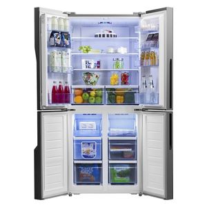  Hisense RQ7G560NABA - 27ft - Side By Side Refrigerator - Black 