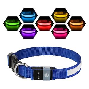 PcEoTllar LED Dog Collar - M