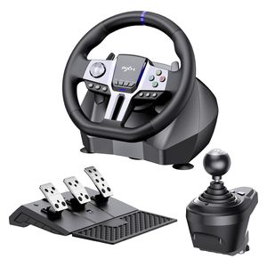 PXN V9 GEN2 - Racing Wheel with Pedals - Black