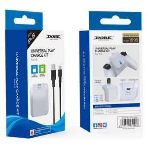 Dobe PS5 controller power bank - White