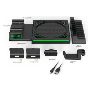  Dobe Xbox series X Multlfunctiona Cooling Stand - Black 