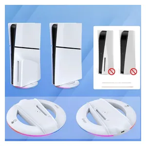 ipega PS5-RGB slim Vertical Stand - White