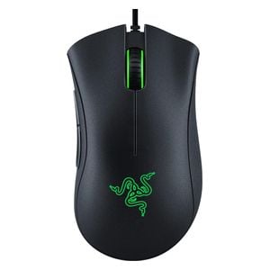  Razer - Wired Mouse - Optical sensor with 6400 DPI resolution - Rubber side grips - Black 