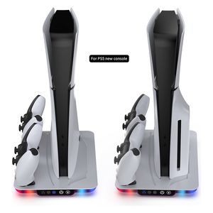  Dobe PS5-RGB Multlfunctiona Cooling Stand - White 
