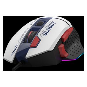  Bloody Wired Mouse - White Titanium 