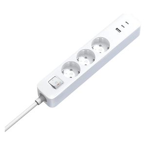 شريط طاقة شاومي 2C1A - بقدرة 20 واط - شحن متعدد المنافذ - ابيض