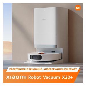  Xiaomi X20+ - Robot Vacuum Cleaner - White 