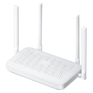 جهاز توجيه شاومي AX1500 - واي فاي ثنائي النطاق - أزرار التحكم في إعادة تعيين النظام وأزرار الشبكات الشبكية لإعداد سهل - أبيض