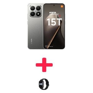 Xiaomi 15T - 6.83 inch, Amoled, 120Hz - MediaTek Dimensity 8400 Ultra - 5500mAh, 67W + Watch