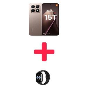 Xiaomi 15T - 6.83 inch, Amoled, 120Hz - MediaTek Dimensity 8400 Ultra - 5500mAh, 67W + Watch