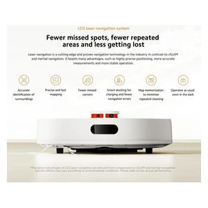  Xiaomi S20 - Robot Vacuum Cleaner - White 
