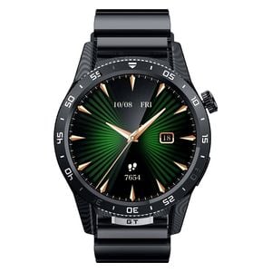 Tecno Watch GT Smartwatch - Equipped with comprehensive health sensors - High-precision GPS support - Clear Bluetooth calling - Fitness and health focus - Black